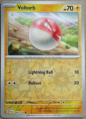 066/193 Voltorb (Reverse holo) - Paldea Evolved - Pokémon card (English)