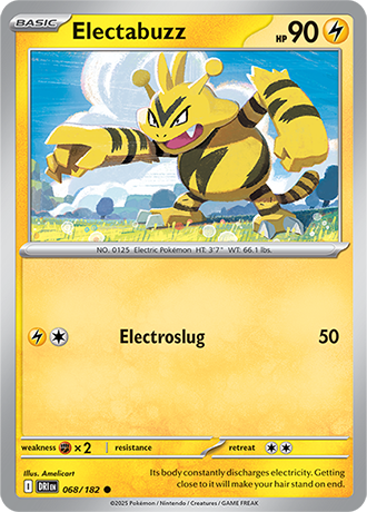 068/182 Electabuzz - Destined Rivals - Pokémon card (English)