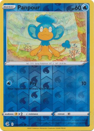 068/264 Panpour (Reverse Holo) / Basic / Common (Fusion Strike) English card