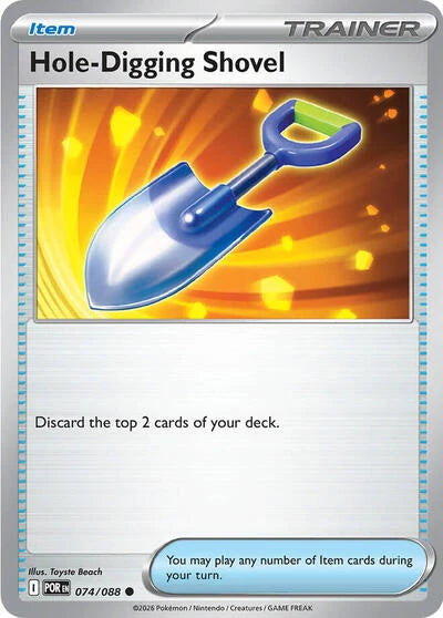 074/088 Hole - Digging Shovel (Perfect Order) Pokémon card (English)