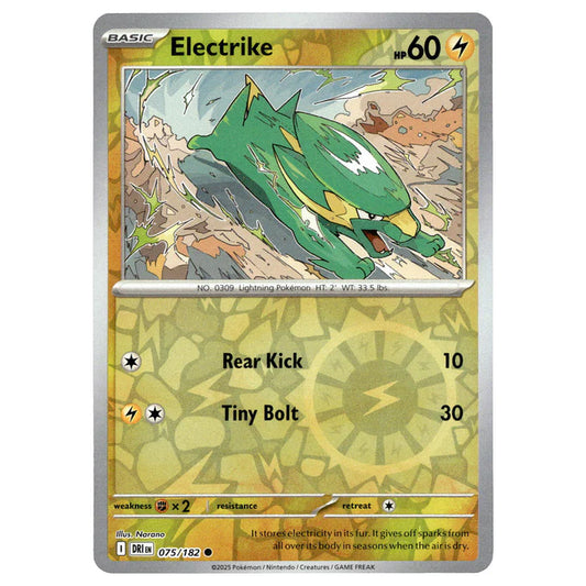 075/182 Electrike (Reverse Holo) - Destined Rivals - Pokémon card (English)