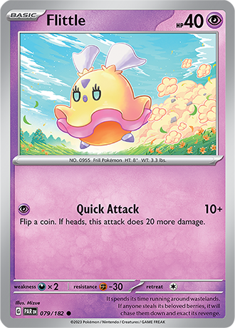 079/182 Flittle / Basic / Common (Paradox Rift) English card
