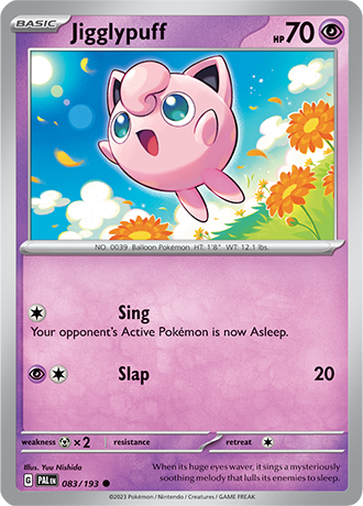 083/193 Jigglypuff - Paldea Evolved - Pokémon card (English)
