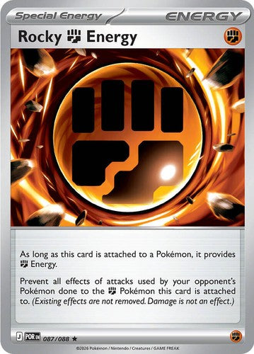 087/088 Rocky Energy (Rare/Holo) (Perfect Order) Pokémon card (English)