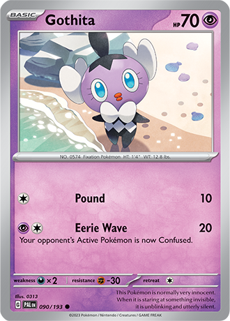 090/193 Gothita - Paldea Evolved - Pokémon card (English)