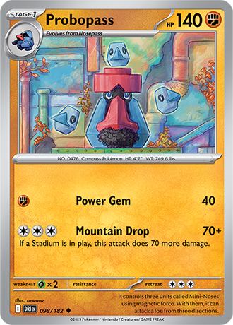 098/182 Probopass - Destined Rivals - Pokémon card (English)