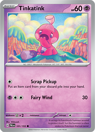 101/193 Tinkatink - Paldea Evolved - Pokémon card (English)