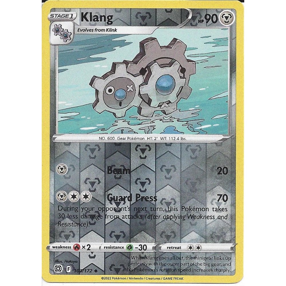 103/172 Klang (Reverse Holo) (Brilliant Stars) Pokemon card (English)