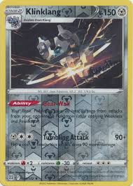 104/172 Klinklang (Reverse Holo) (Rare) (Brilliant stars) Pokemon card (English)