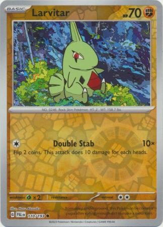 110/193 Larvitar (Reverse holo) - Paldea Evolved - Pokémon card (English)