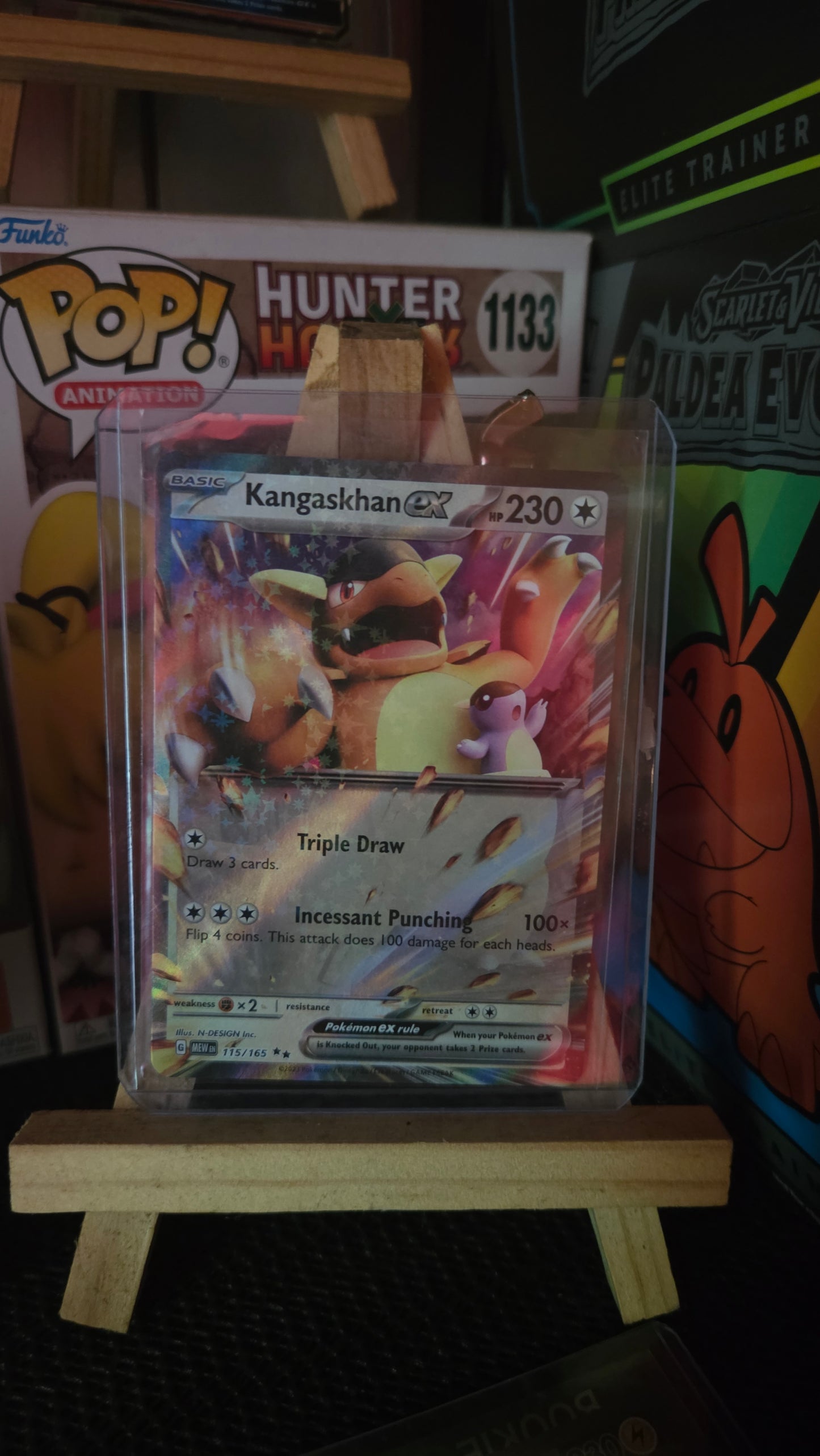 115/165 Kangaskhan (EX) - Pokémon 151 - Pokémon card (English)