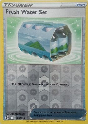 139/172 Fresh Water Set (Reverse Holo) (Item) (Brilliant Stars) Pokemon card (English)