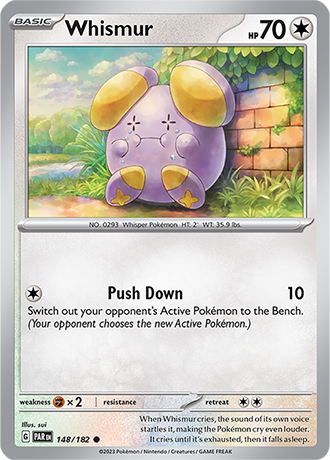 148/182 Whismur / Basic / Common (Paradox Rift) English card