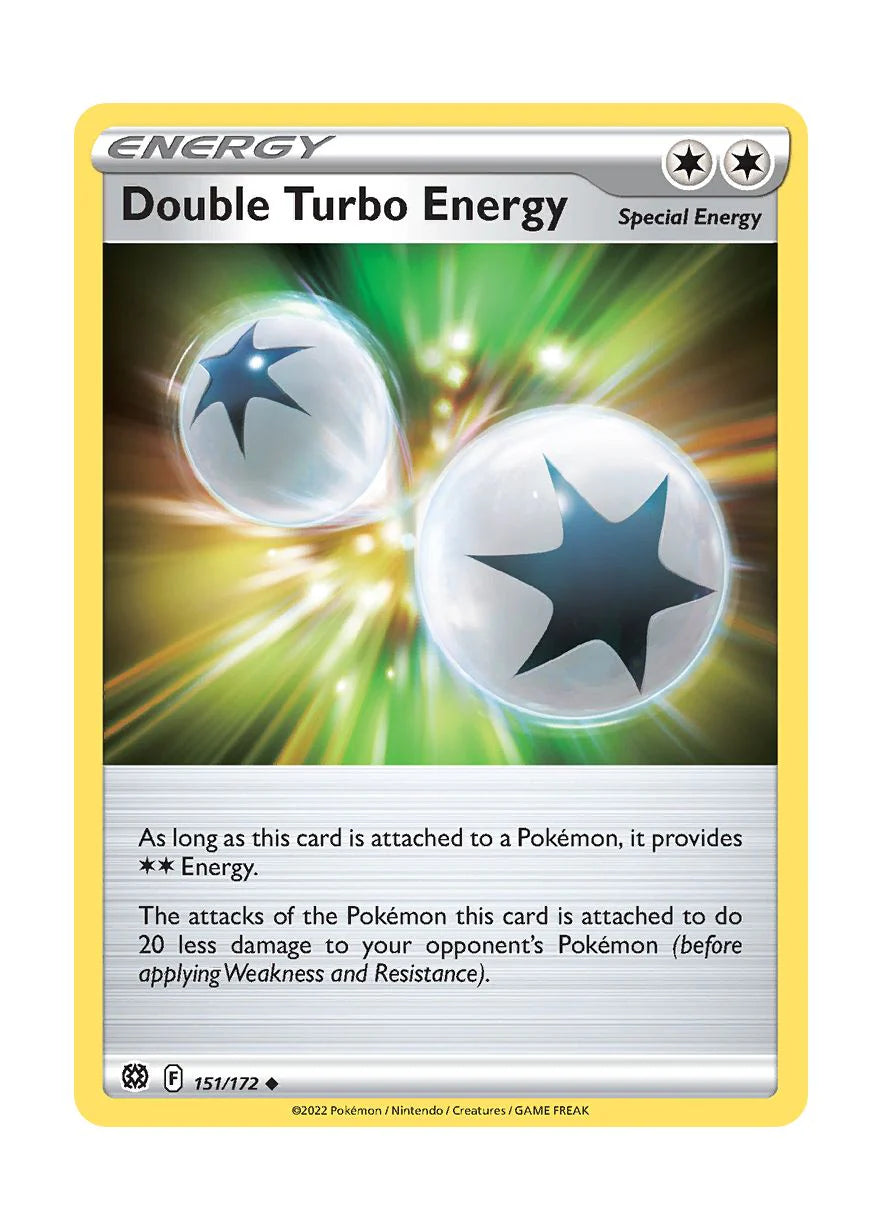 151/172 Double Turbo Energy / Uncommon (Brilliant stars) English card