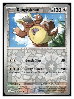 151/182 Kangaskhan (Reverse Holo) - Destined Rivals - Pokemon card (English)