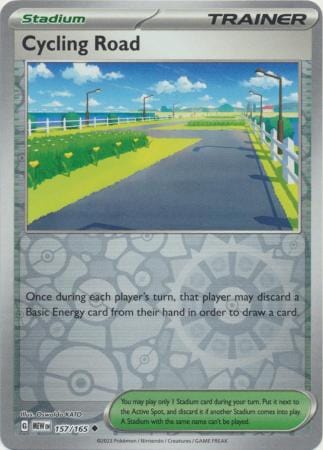 157/165 Cycling Road (Reverse holo) - Pokémon 151 - Pokémon card (English)