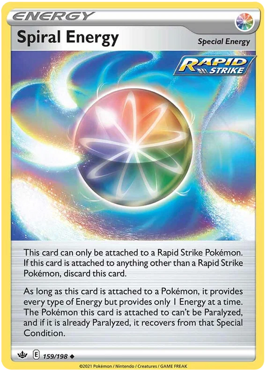 159/198 Spiral Energy (Special Energy) (Chilling Reign) Pokémon card (English)