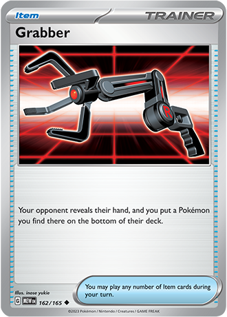 162/165 Grabber - Pokemon 151 - Pokemon card (English)