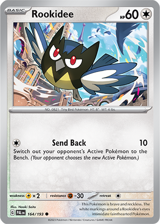164/193 Rookidee - Paldea Evolved - Pokémon card (English)