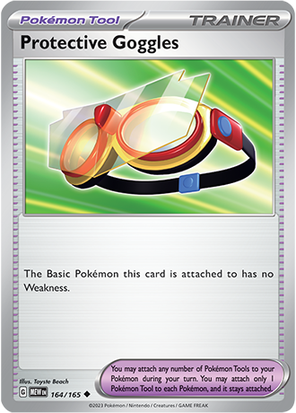 164/165 Protective Goggles - Pokémon 151 - Pokémon card (English)
