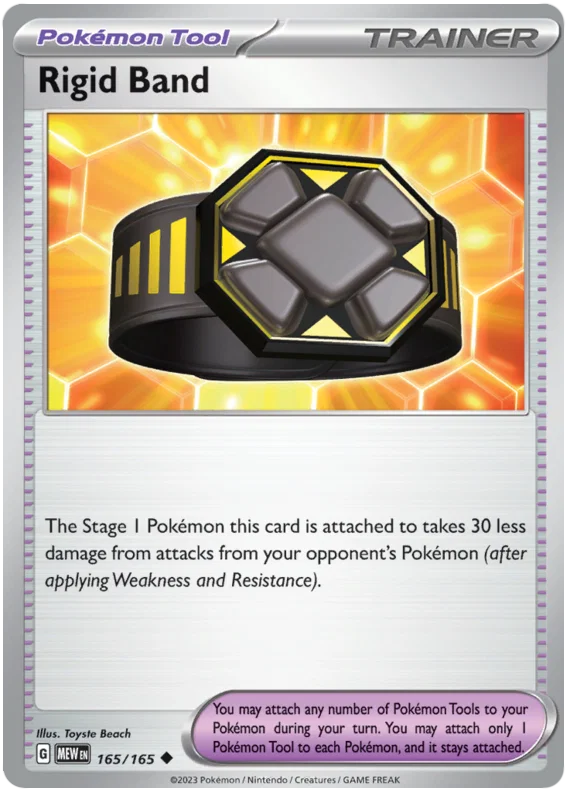 165/165 Rigid Band (Pokémon 151) Pokémon card (English)