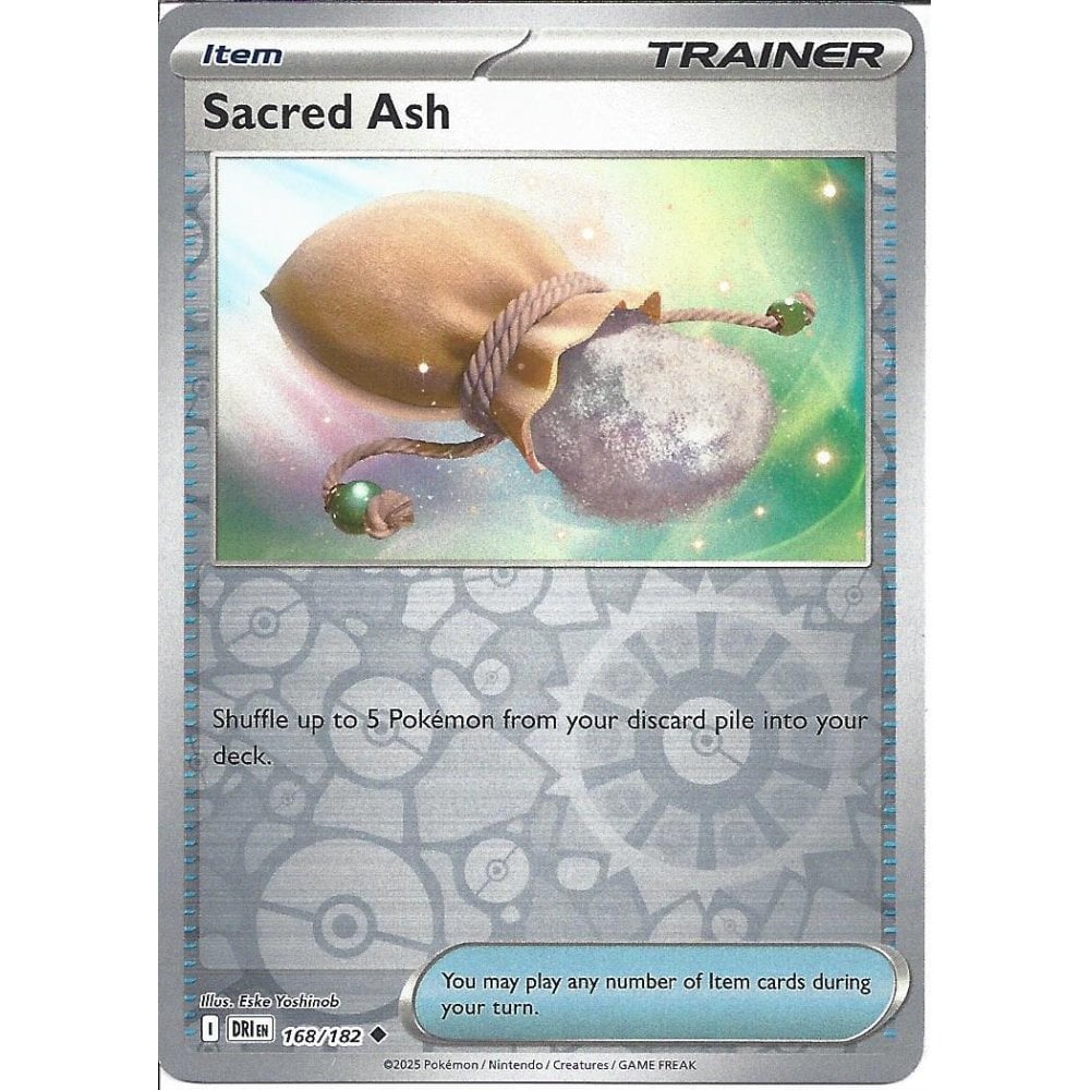 168/182 Sacred Ash (Reverse Holo) - Destined Rivals - Pokemon card (English)