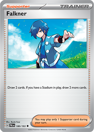 180/193 Falkner - Paldea Evolved - Pokémon card (English)