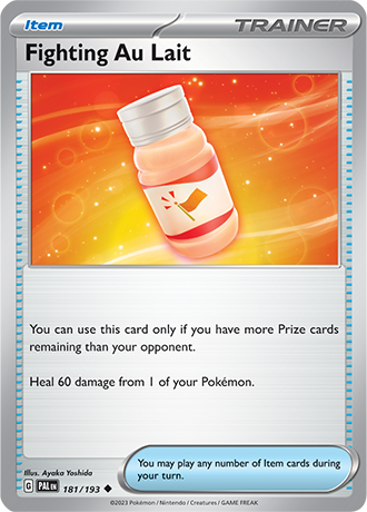 181/193 Fighting Au Lait - Paldea Evolved - Pokémon card (English)