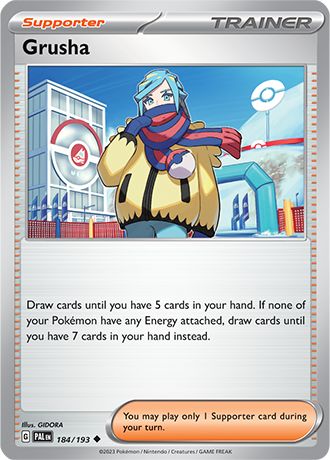 184/193 Grusha - Paldea Evolved - Pokémon card (English)