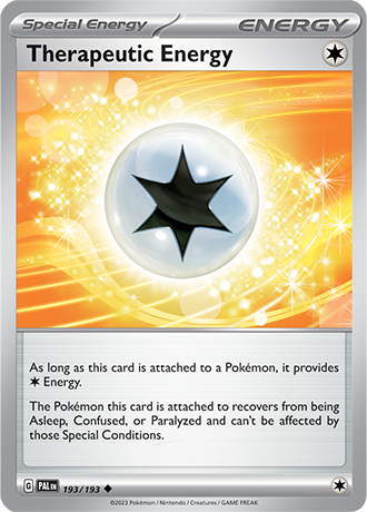193/193 Therapeutic Energy - Paldea Evolved - Pokémon card (English)