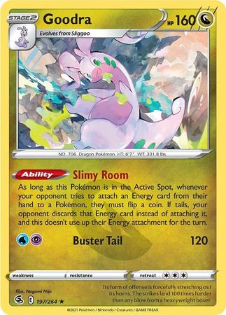 197/264 Goodra / Stage 2 / Rare (Fusion Strike) English card
