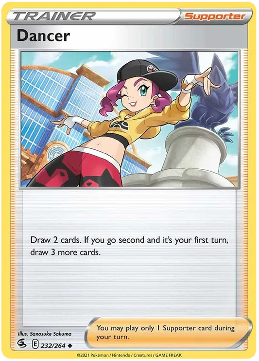 232/264 Dancer (Fusion Strike) Pokemon card (English)