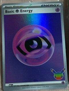 Pokémon 30th Celebration ETB Energy Pack – 16 Foil Basic Energy Cards | English