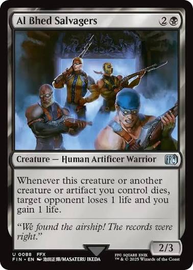 Magic the gathering (Swamp) Al Bhed Salvagers #0088 - FINAL FANTASY - MTG Card (English) Uncommon