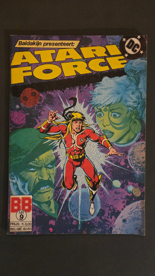 Baldakijn Presenteert: Atari Force Nr. 9 | DC Comics | Dutch Edition | Vintage Sci-Fi Comic