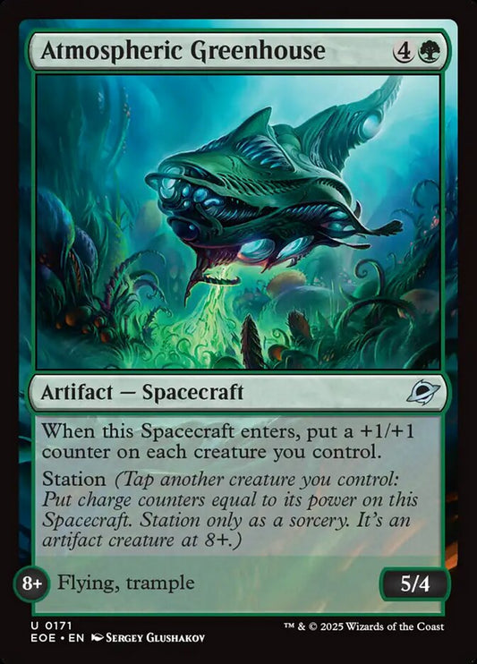 Magic the gathering (Forest) Atmospheric Greenhouse #0171 - Edge of Eternities - MTG Card (English) Uncommon