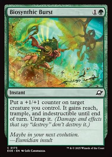 Magic the gathering (Forest) Biosynthic Burst #0173 - Edge of Eternities - MTG Card (English) Common