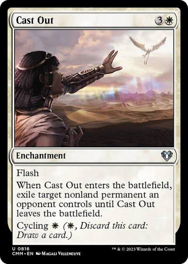 Magic the gathering (Plains) Cast Out #0816 - Commander Masters - MTG Card (English) Uncommon
