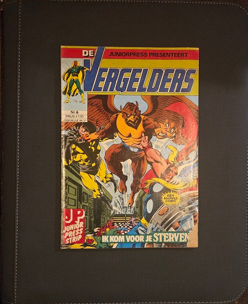 Marvel Juniorpress Presenteert: De Vergelders Nr. 6 – Ik Kom Voor Je Sterven | Dutch Marvel Comic | Vintage Juniorpress Edition
