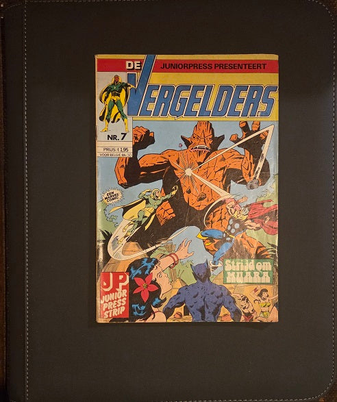 Marvel Juniorpress Presenteert: De Vergelders Nr. 7 – Strijd om Muara | Dutch Avengers Comic | Vintage Edition