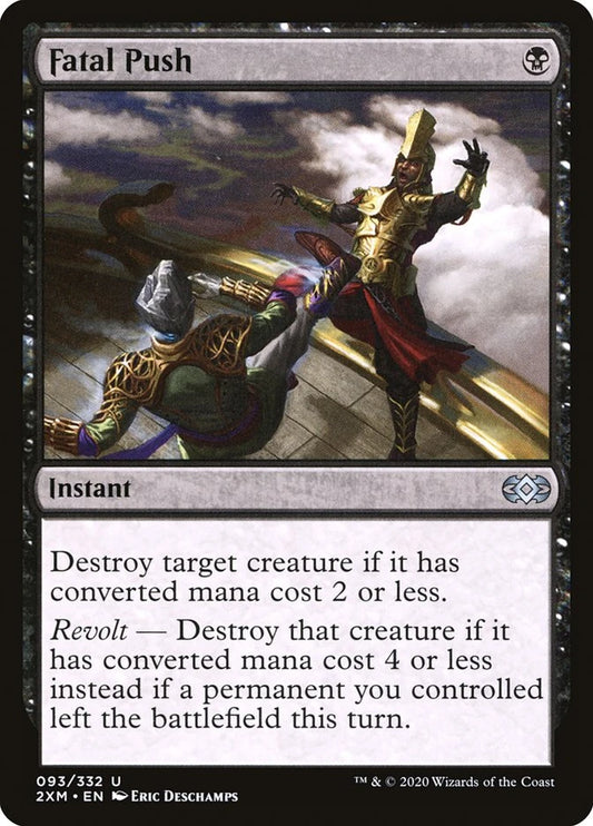 Magic the gathering (Swamp) Fatal Push #093/332 - Double Masters - MTG Card (English) Uncommon