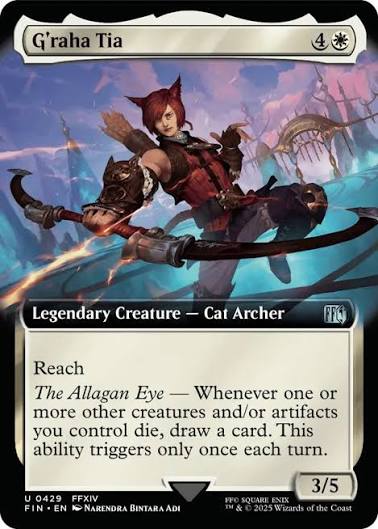 Magic the gathering (Plains) G'raha Tia #0021 - FINAL FANTASY - MTG Card (English) Uncommon