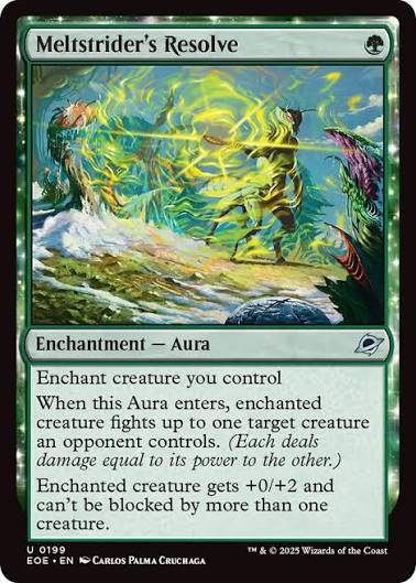 Magic the gathering (Forest) Meltstrider's Resolve #0199 - Edge of Eternities - MTG Card (English) Uncommon