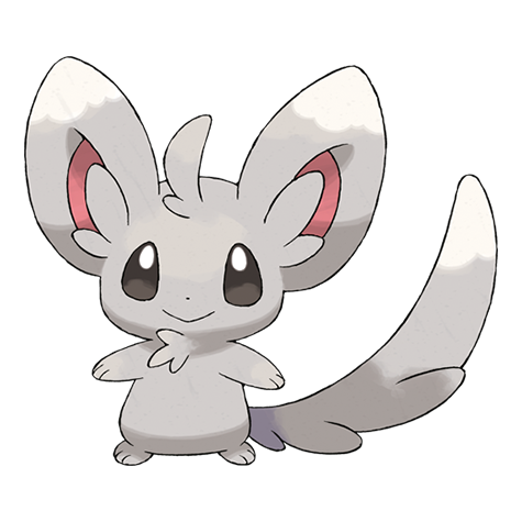 124/172 Minccino / Basic / Common (Brilliant Stars) English card