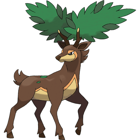 007/086 Sawsbuck (White Flare) Pokemon card (English)