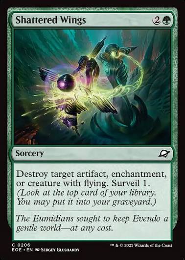 Magic the gathering (Forest) Shattered Wings #0206 - Edge of Eternities - MTG Card (English) Common