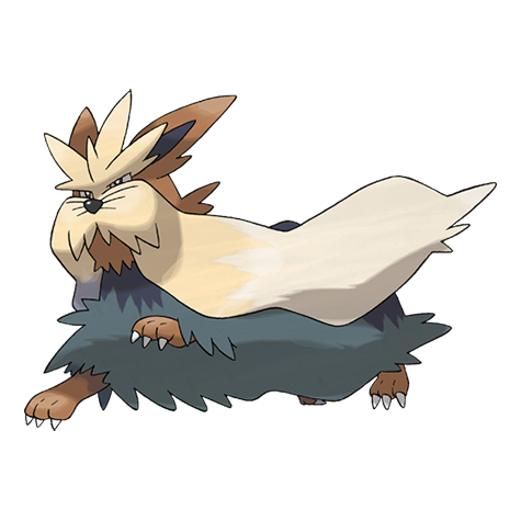 076/086 Stoutland (White Flare) Pokemon card (English)