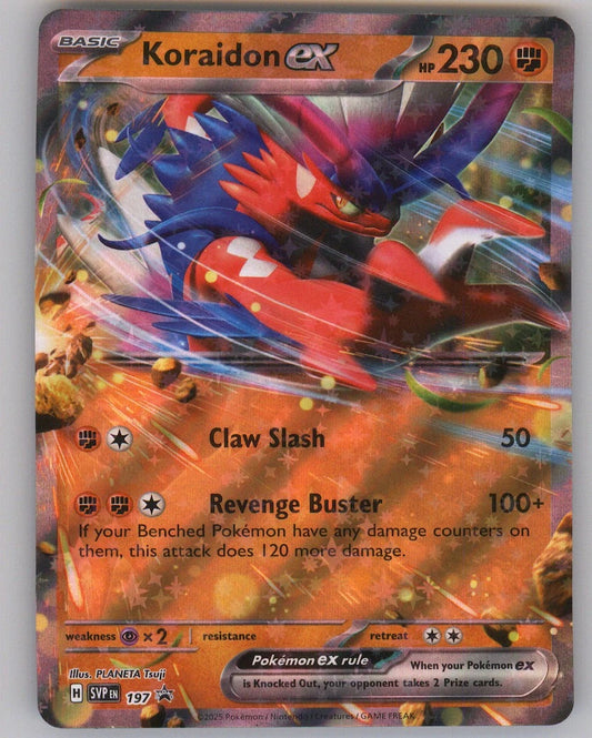 SVP 197 Koraidon ex – Scarlet & Violet Black Star Promo - Pokémon card (English)