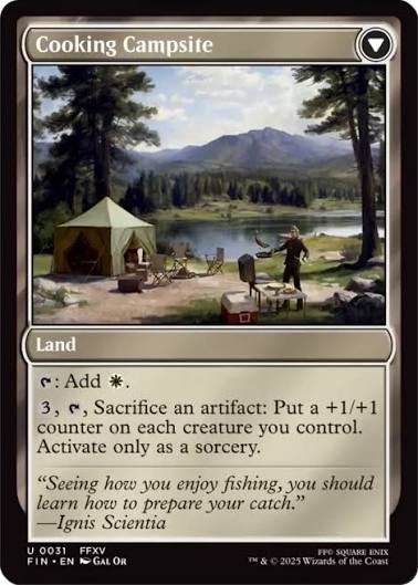 Magic the gathering (Plains) Sidequest: Catch a Fish #0031 - FINAL FANTASY - MTG Card (English) Uncommon