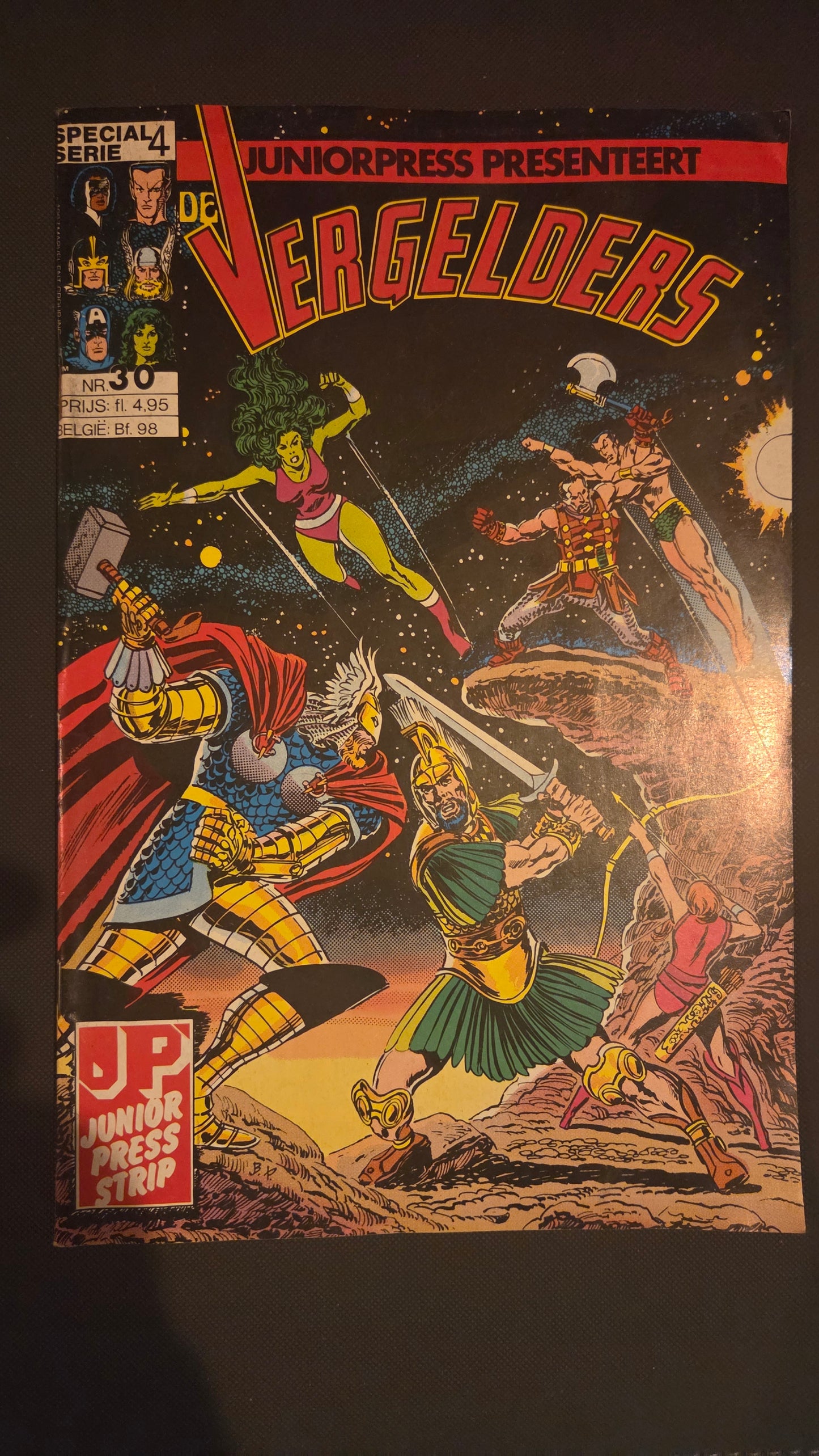Marvel Juniorpress Presenteert: De Vergelders Special Serie 4 Nr. 30 | Dutch Avengers Comic | Vintage Edition